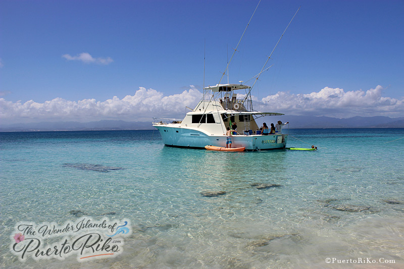 Getting There Cruising Yatch in Isla Caja de Muertos, Ponce PR